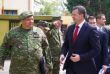 Minister obrany Slovenskej republiky v Trebi�ove