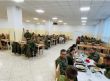 Slvnostn otvorenie zariadenia spolonho stravovania u 21. mechanizovanho prporu v Trebiove do prevdzky.