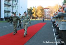 Ofici�lna n�v�teva n��eln�ka Gener�lneho �t�bu Ozbrojen�ch s�l Rak�skej republiky  na Slovensku