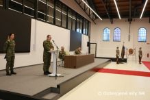 Sl�vnostn� zhroma�denie Gener�lneho �t�bu OS SR ku D�u boja za slobodu a demokraciu