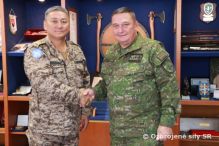 Velite� misie UNFICYP zav�tal na ministerstvo obrany 