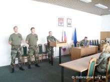 Odchod pr�slu�n�kov VSLPS Tren��n