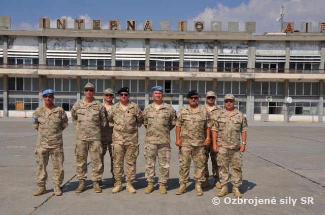 Náčelník Generálneho štábu OS SR generálporučík Milan Maxim navštívil slovenský kontingent misie UNFICYP na Cypre