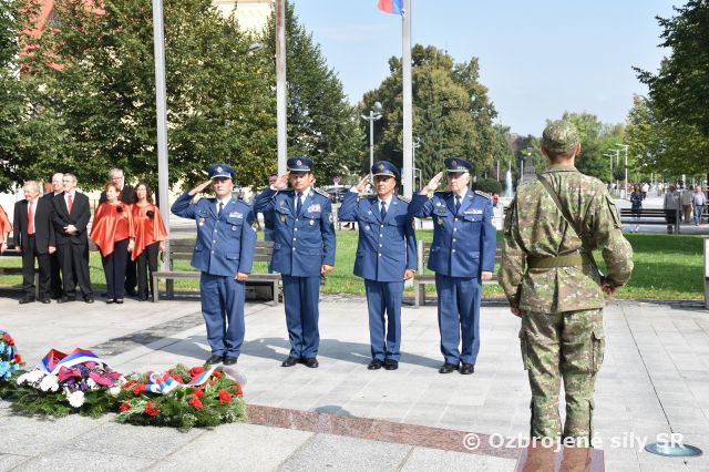 Spomienka na hrdinský odkaz bojovníkov Slovenského národného povstania
