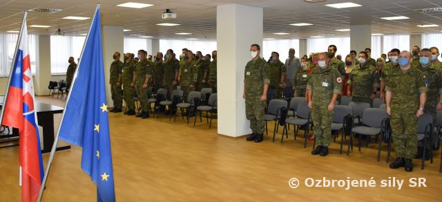 Slávnostný nástup vo veliteľstve vzdušných síl