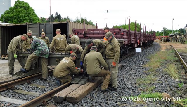Praktický výcvik v preprave po železnici