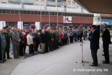 Spomienkov� stretnutie k 69. v�ro�iu skon�enia 2.svetovej vojny