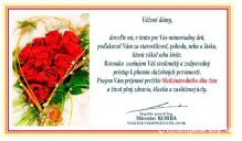 Pozdrav velite�a VzS k Medzin�rodn�mu d�u �ien