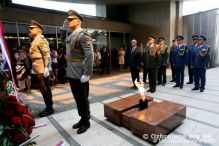 Vojaci zo �trukt�ry 2. mechanizovanej brig�dy na oslav�ch SNP v Banskej Bystrici