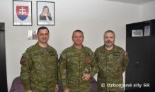 Gener�lny duchovn� na n�v�teve velite�stva vzdu�n�ch s�l