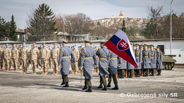 Slávnostný nástup a rozlúčka s príslušníkmi UNFICYP