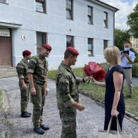 Veľvyslankyňa Brink na návšteve SŠO