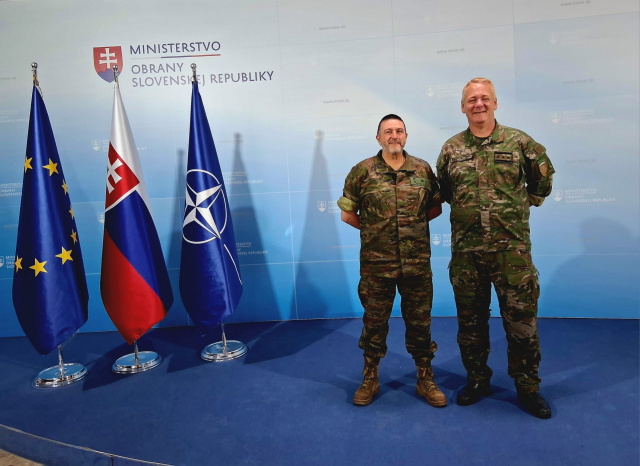 Španielska vojenská delegácia rokovala na Generálnom štábe OS SR o rozvoji spolupráce v oblasti strategickej komunikácie