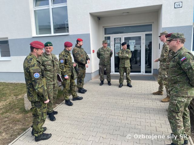 Návšteva veliteľa pozemných síl Nemecka