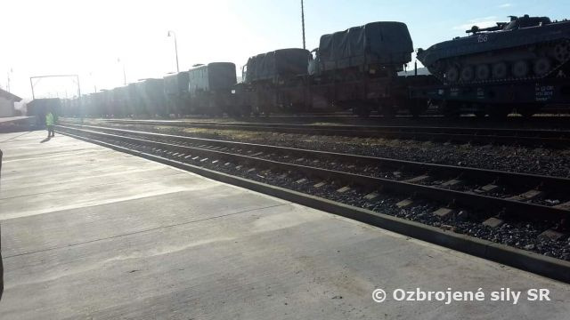 Príprava na cvičenie SABER STRIKE u 22. mechanizovaného práporu Michalovce