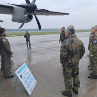 Vojenskí diplomati navštívili 46. krídlo Kuchyňa