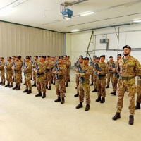 Rotácia príslušníkov talianskych ozbrojených síl na leteckej základni Kuchyňa