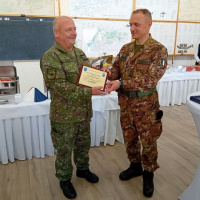 Rotácia príslušníkov talianskych ozbrojených síl na leteckej základni Kuchyňa